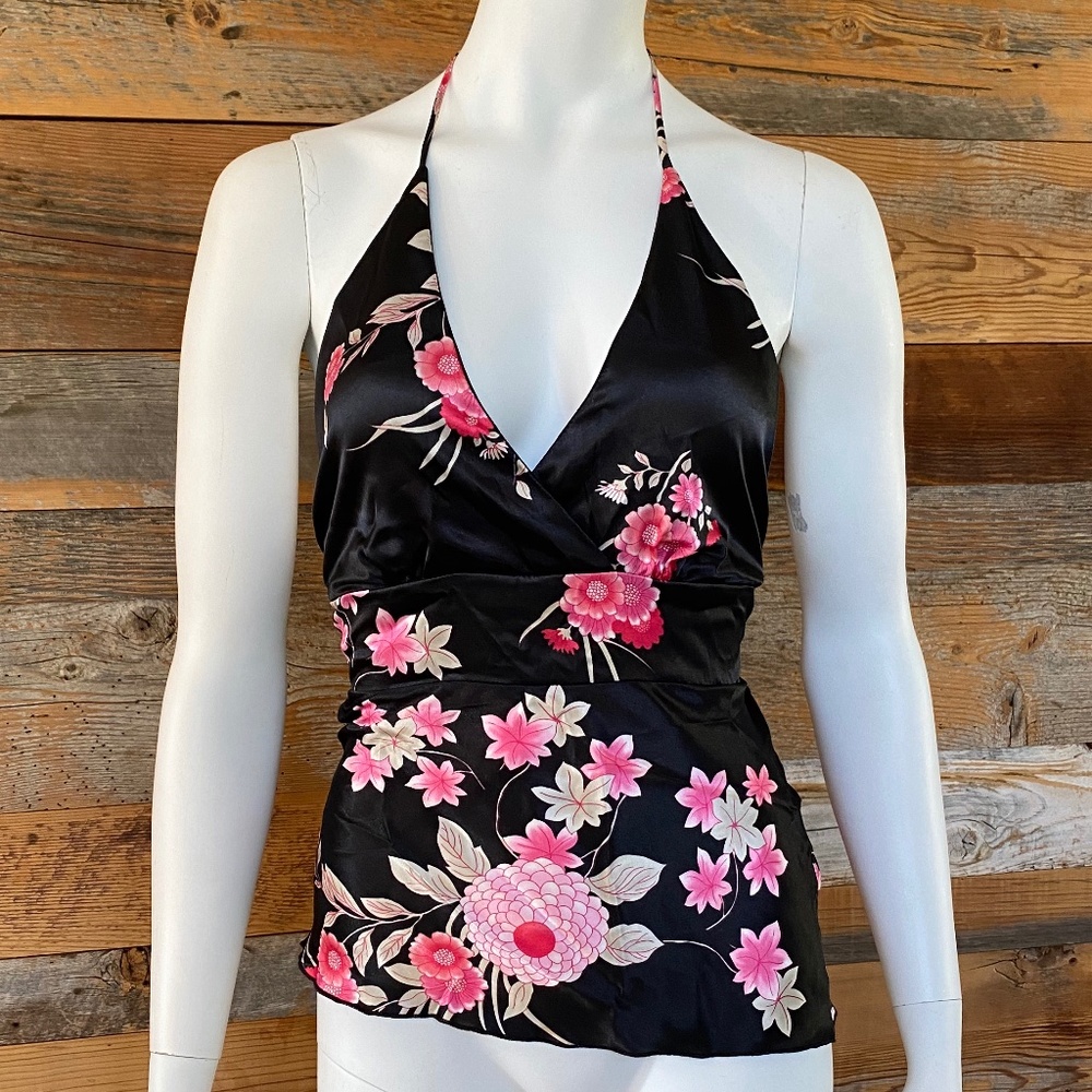 Forever 21 backless, silky top